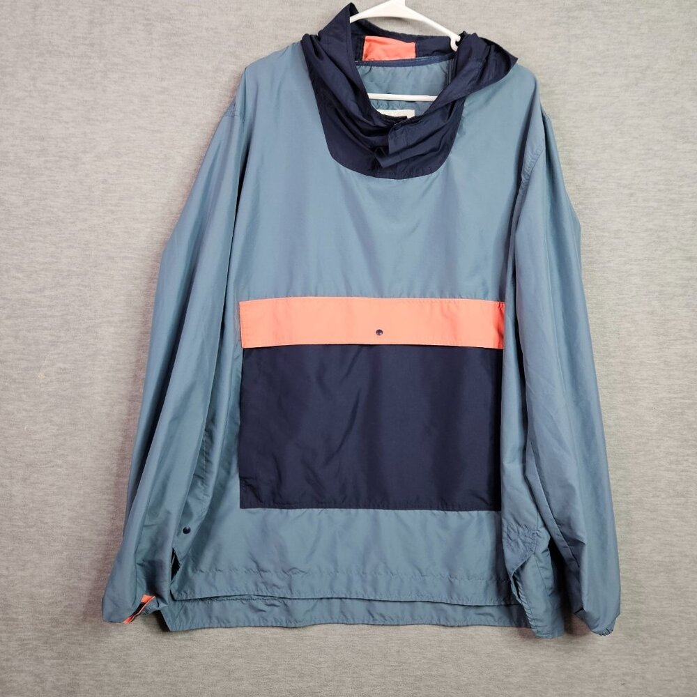 Herschel Supply Co.Color-Blocked Hooded Anorak Windbreak Jacket Size XXL
